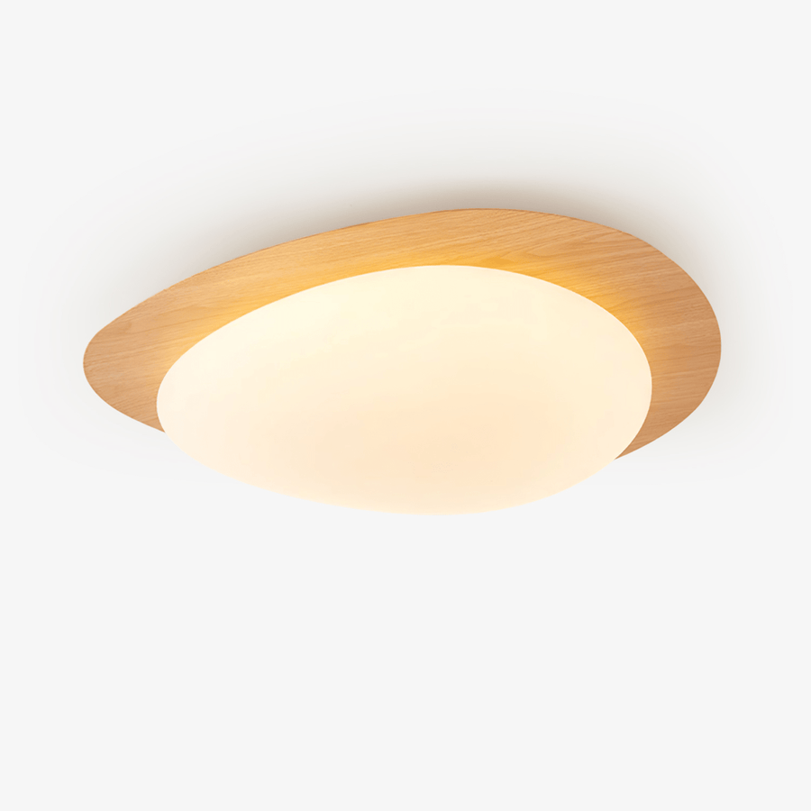 Pebble Walnut Ceiling Light by Tallis Home