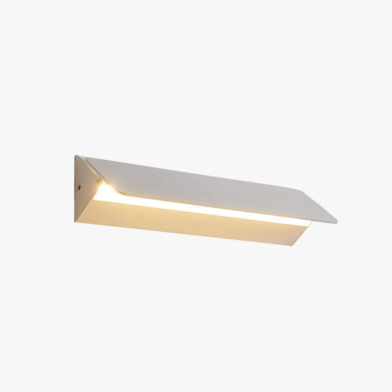 LED Metal Indoor Wall Lamp Rotatable, White by Tallis Home