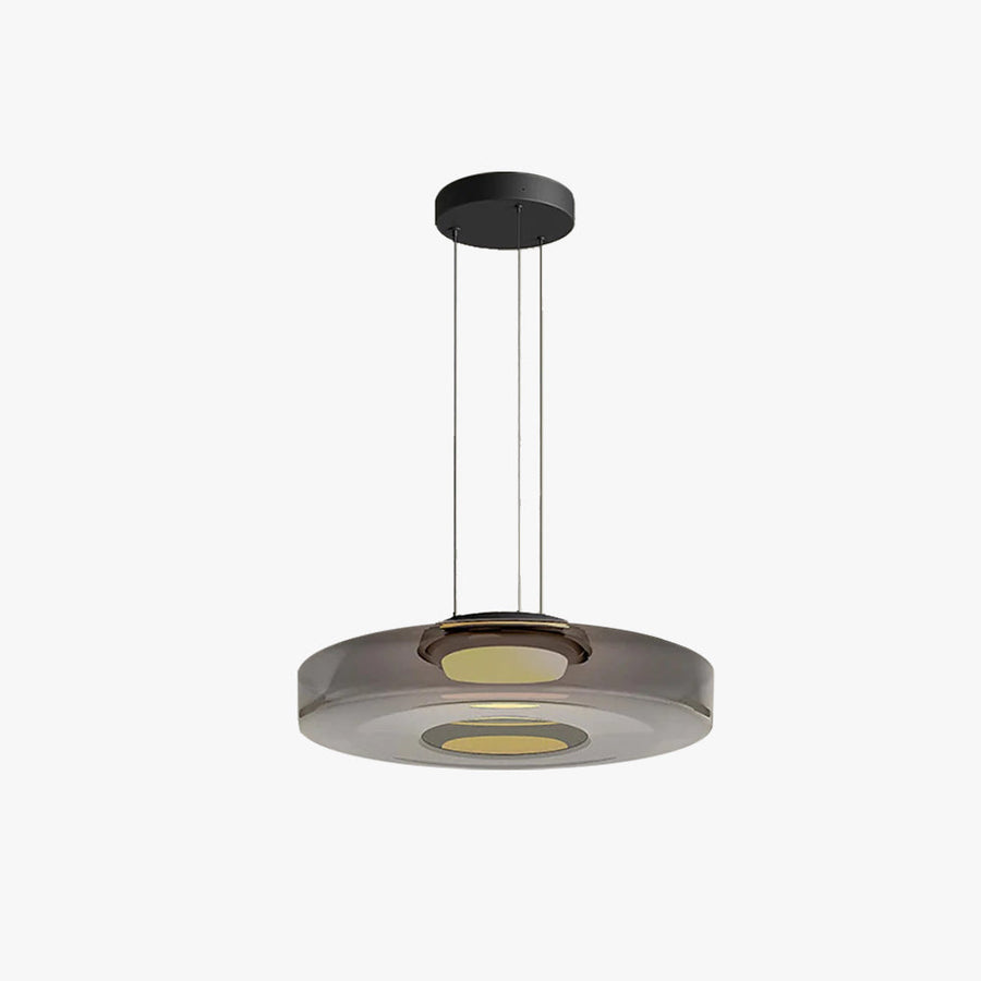 Glass Pendant Light Multi-tiered Structure by Tallis Home