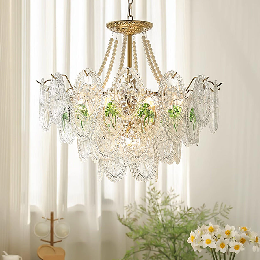 Chandelier Lustrous pearls