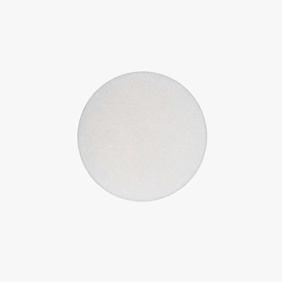 Minimalist Round / Square Outdoor Wall Lamp LED, Black / White by Tallis Home