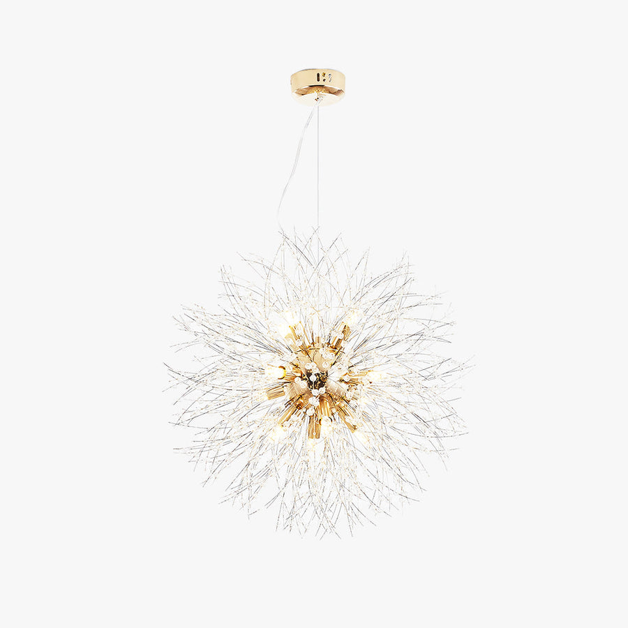Vintage Pendant Light Dandelion firework by Tallis Home