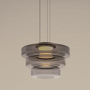 Glass Pendant Light Multi-tiered Structure — view 16