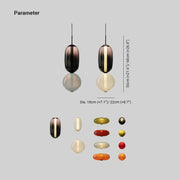 Pendant Light Candied Glass — view 4