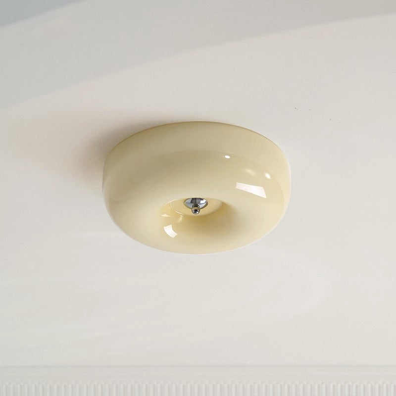 Ceiling Light Cream Glass — view 2