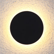 Minimalist Round / Square Outdoor Wall Lamp LED, Black / White — view 11