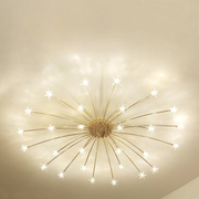 Art Deco Starry Flush Mount Ceiling Light — view 48