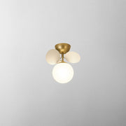 Multicolored Flower Branch Chandelier Living Room — view 15