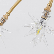 Art Deco Starry Flush Mount Ceiling Light — view 25