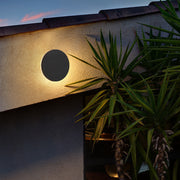 Minimalist Round / Square Outdoor Wall Lamp LED, Black / White — view 5