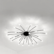 Art Deco Starry Flush Mount Ceiling Light — view 58