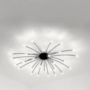 Art Deco Starry Flush Mount Ceiling Light — view 43
