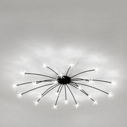 Art Deco Starry Flush Mount Ceiling Light — view 41