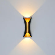Curved Outdoor Wall Mounted LED Lamp — view 3