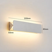 LED Metal Indoor Wall Lamp Rotatable, White — view 7