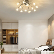 Art Deco Starry Flush Mount Ceiling Light — view 53
