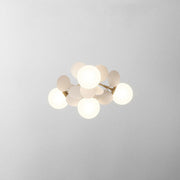 Multicolored Flower Branch Chandelier Living Room — view 29