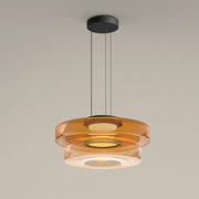 Glass Pendant Light Multi-tiered Structure — view 11
