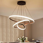 Modern Ring Pendant Light, 2 / 3 / 4 Rings — view 12