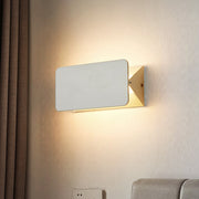 LED Metal Indoor Wall Lamp Rotatable, White — view 9