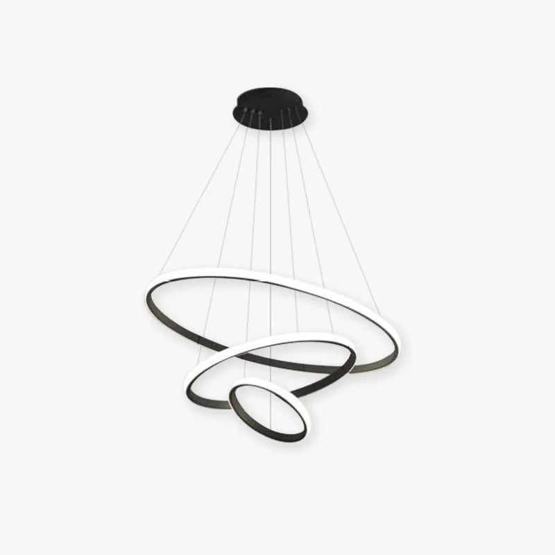 Modern Ring Pendant Light, 2 / 3 / 4 Rings by Tallis Home