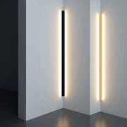 Minimalist Linear Metal / Wall Lamp, Gold / Black / White — view 2