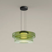 Glass Pendant Light Multi-tiered Structure — view 29