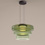 Glass Pendant Light Multi-tiered Structure — view 30