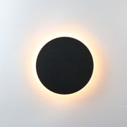 Minimalist Round / Square Outdoor Wall Lamp LED, Black / White — view 13