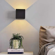 Modern Adjustable Square Outdoor Wall Lamp LED — view 12
