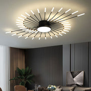 Modern Home Decoration Fireworks LED Ceiling Light — view 2