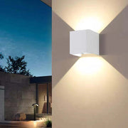 Modern Adjustable Square Outdoor Wall Lamp LED — view 9