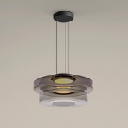 Glass Pendant Light Multi-tiered Structure — view 32
