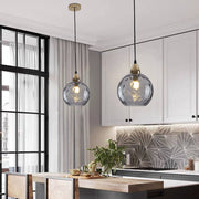 Water Ripple Glass Pendant Light — view 12