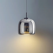Modern Glass Pendant Light Clear / Smoky / Amber — view 11