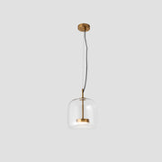 Modern Glass Pendant Light Clear / Smoky / Amber — view 5