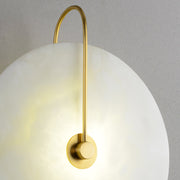 Alabaster LED Wall Lamp Round Iconic Circular — view 24