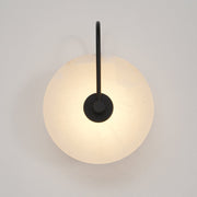 Alabaster LED Wall Lamp Round Iconic Circular — view 5