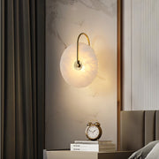 Alabaster LED Wall Lamp Round Iconic Circular — view 31