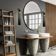 Glass Indoor Wall Lamp Cylindrical — view 4