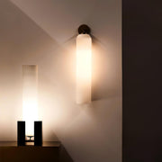 Glass Indoor Wall Lamp Cylindrical — view 2