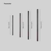Minimalist Linear Metal / Wall Lamp, Gold / Black / White — view 3