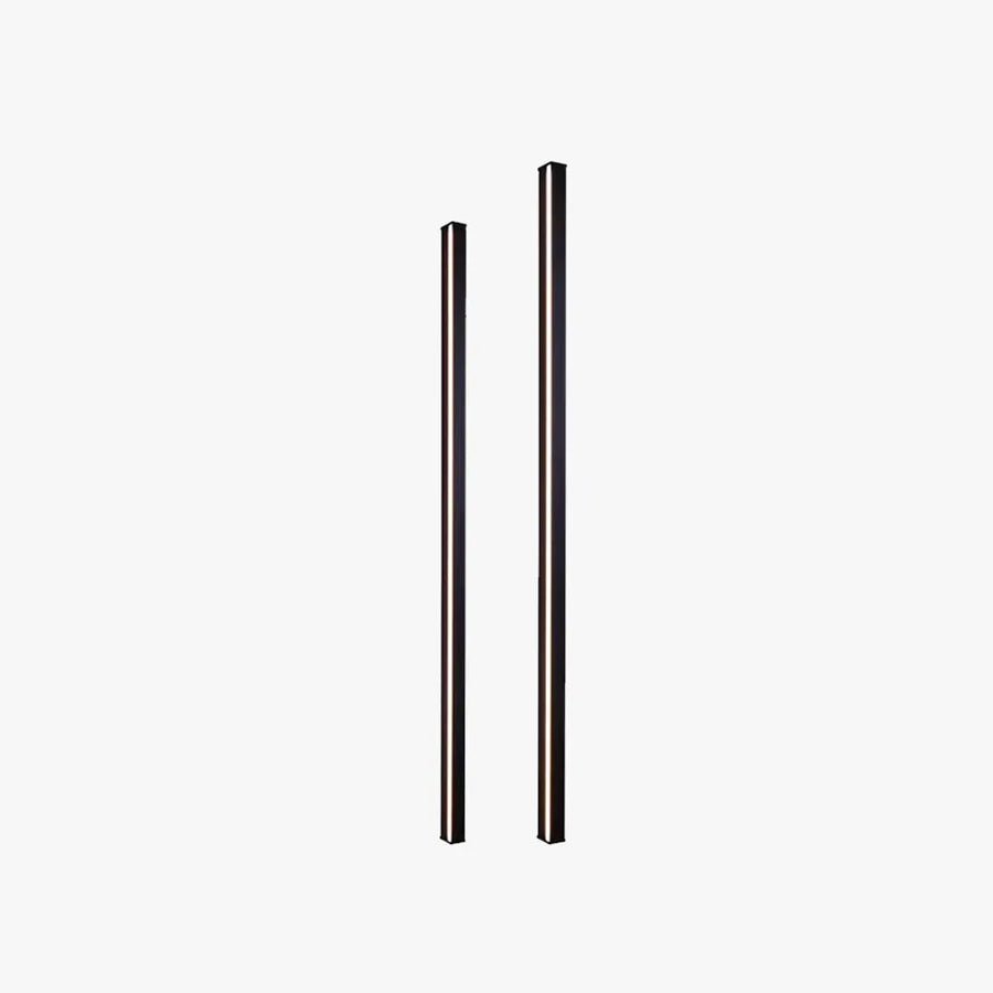 Minimalist Linear Metal / Wall Lamp, Gold / Black / White by Tallis Home