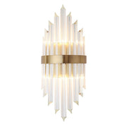 Luxury Gold Crystal Bedroom Bedside Wall Lamp — view 9