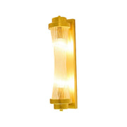 Luxury Gold Crystal Bedroom Bedside Wall Lamp — view 10