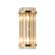 Luxury Gold Crystal Bedroom Bedside Wall Lamp — view 11