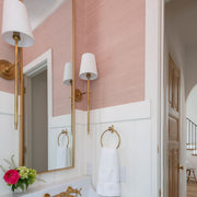 Wall Lamp Brass Fabric — view 15