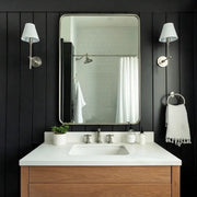 Wall Lamp Brass Fabric — view 17