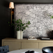 Wall Lamp Brass Fabric — view 21
