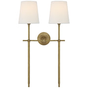 Wall Lamp Brass Fabric — view 28